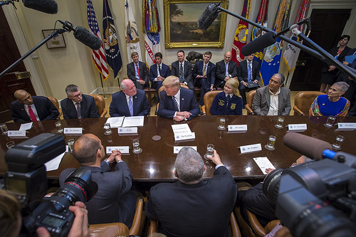 Secretary Perdue joined President Trump for a “Farmers Roundtable” at the White House to address issues facing American agriculture
