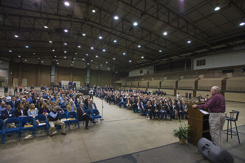 Secretary Perdue spoke to farmers at the American Royal