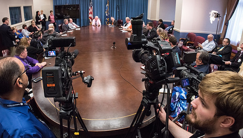 Secretary Perdue meeting with the National Association of Farm Broadcasting