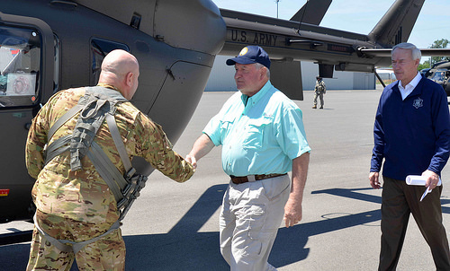 Secretary Perdue tours flood damaged Arkansas