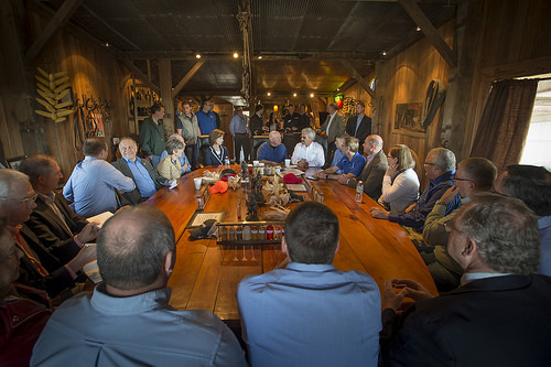 Secretary Perdue hosted a roundtable with agriculture leaders