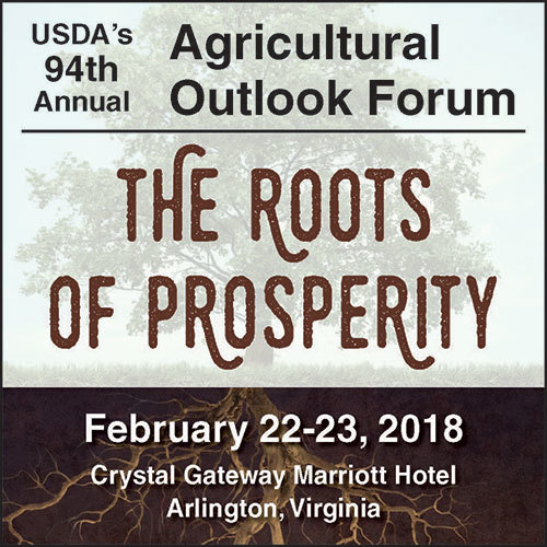 USDA 94th Annual Agricultural Outlook Forum 