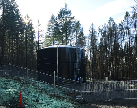 Cascade Locks wastewater treatment system