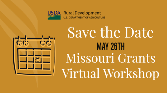 Save the date - Grant Workshop on May 26th
