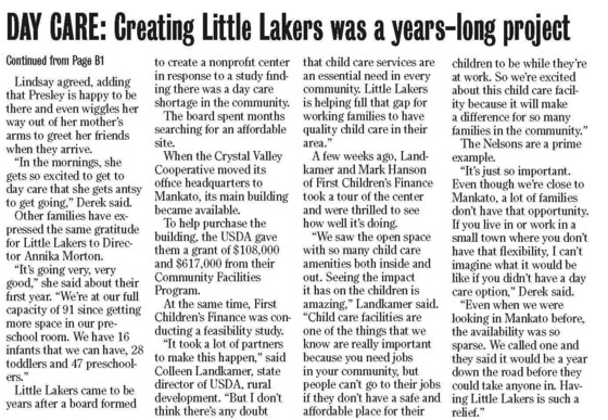 Continued Little Lakers 
