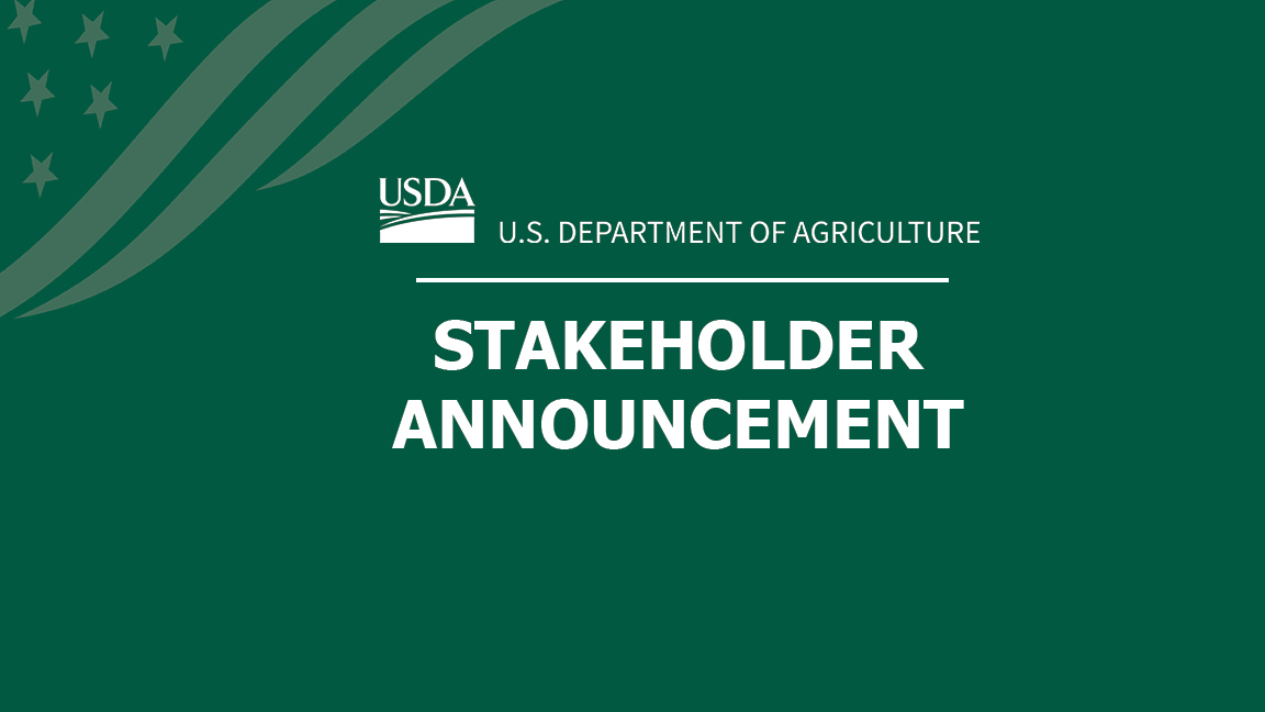 NEWS RELEASE USDA Seeks Applications to Strengthen Community and
