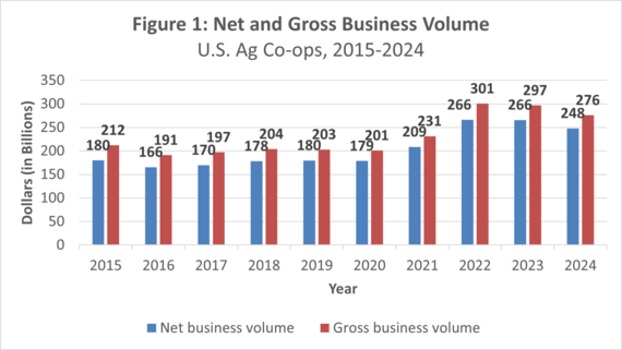 Figure 1: Net and Gross Business Volume