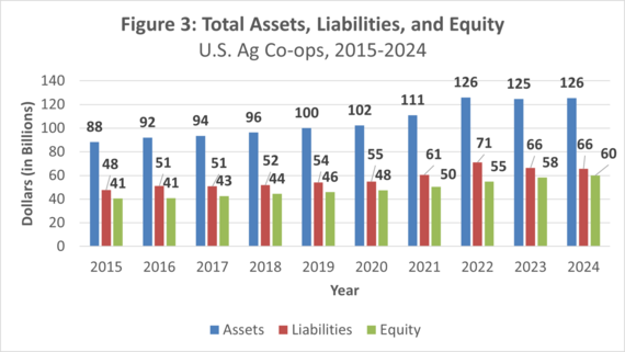 Figure 3 - Total Assets, Liabilities, and Equity
