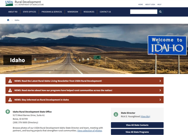 RD ID Webpage