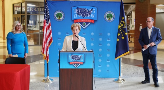 Secretary McMahon Indiana