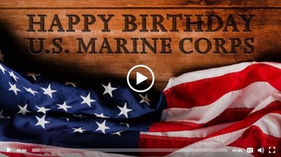 DHS celebrates the U.S. Marine Corps birthday video graphic