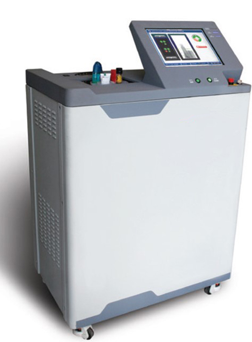 A NUCTECH™ liquid security inspection system used for screening liquids at security checkpoints