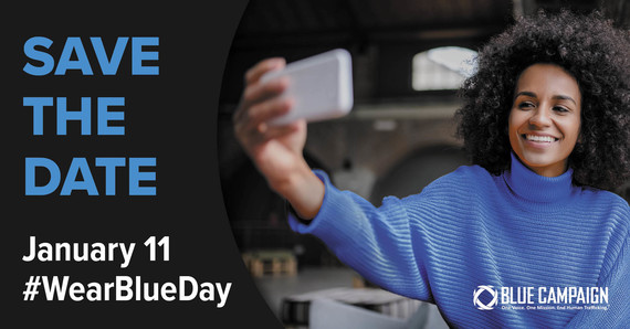 Save The Date  January 11 Wear Blue Day