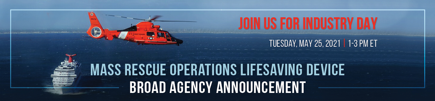 Mass Rescue Operations Lifesaving Device BAA Virtual Industry Day