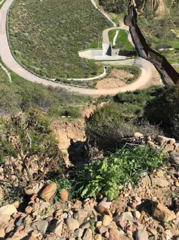 Erosion protections and corrective actions are needed along a 14-mile stretch in San Diego. (Official photo by U.S. Customs and Border Protection)
