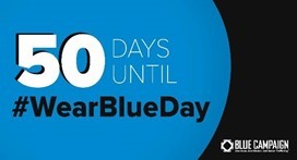 50 Days Until Hashtag Wear Blue Day