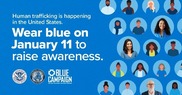 Wear blue on January 11 to raise awareness.