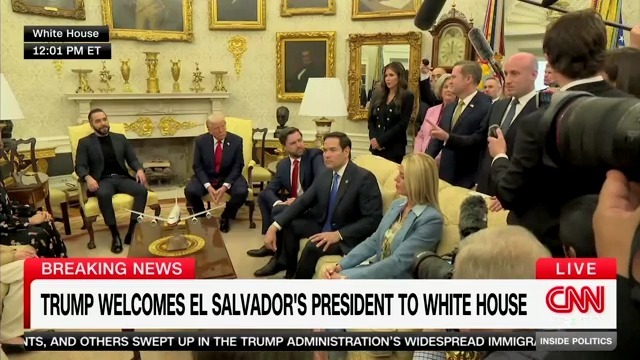 White House Deputy Chief of Staff Stephen Miller also highlighted the President’s authority to deport Abrego Garcia today from the Oval Office.