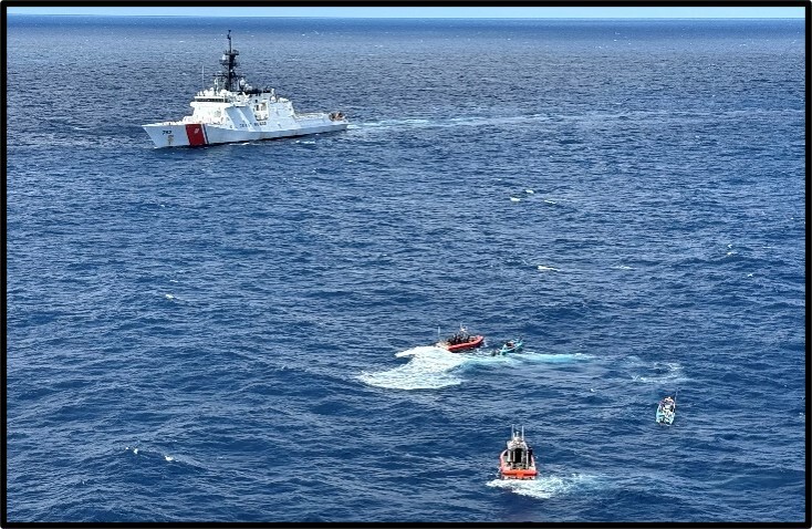 USCGC Hamilton Interdiction 1