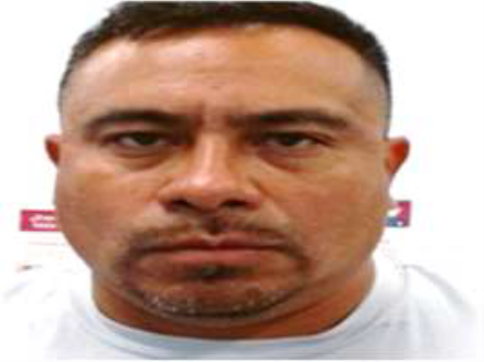 Hector Perez-Urias, a criminal illegal alien from Guatemala, convicted of lewd or lascivious acts with a child, in San Bernardino, California.