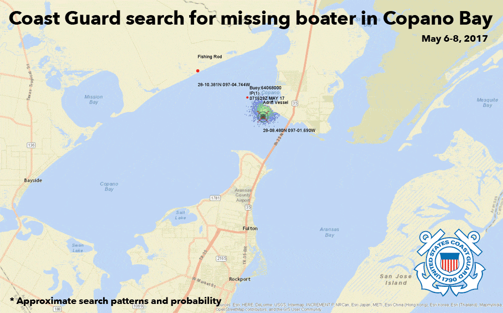 UPDATE 2: Coast Guard suspends search for missing boater near Rockport ...