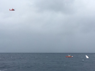 Coast Guard, Sea Tow rescue 2 aboard sinking vessel off Culebra, Puerto Rico 