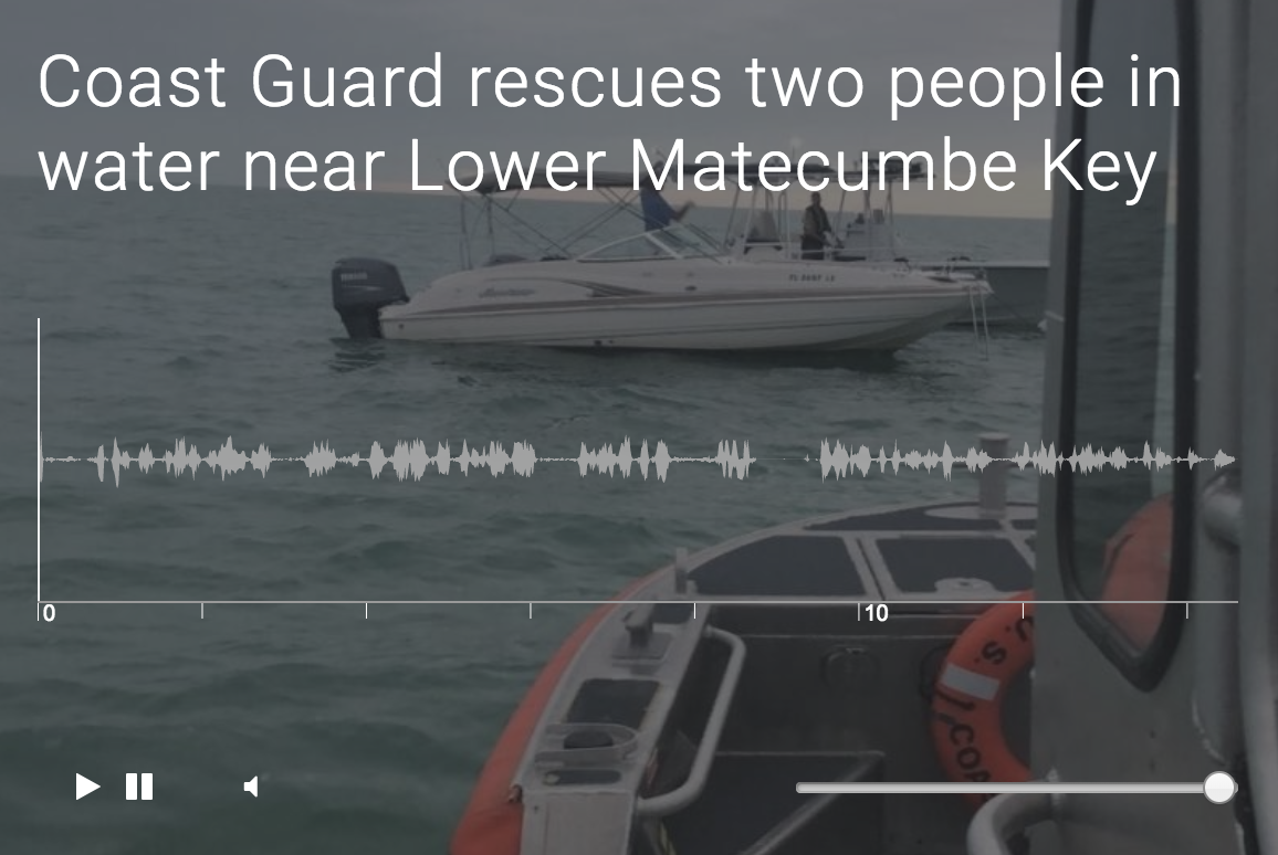 Coast Guard rescues two people in water near Lower Matecumbe Key