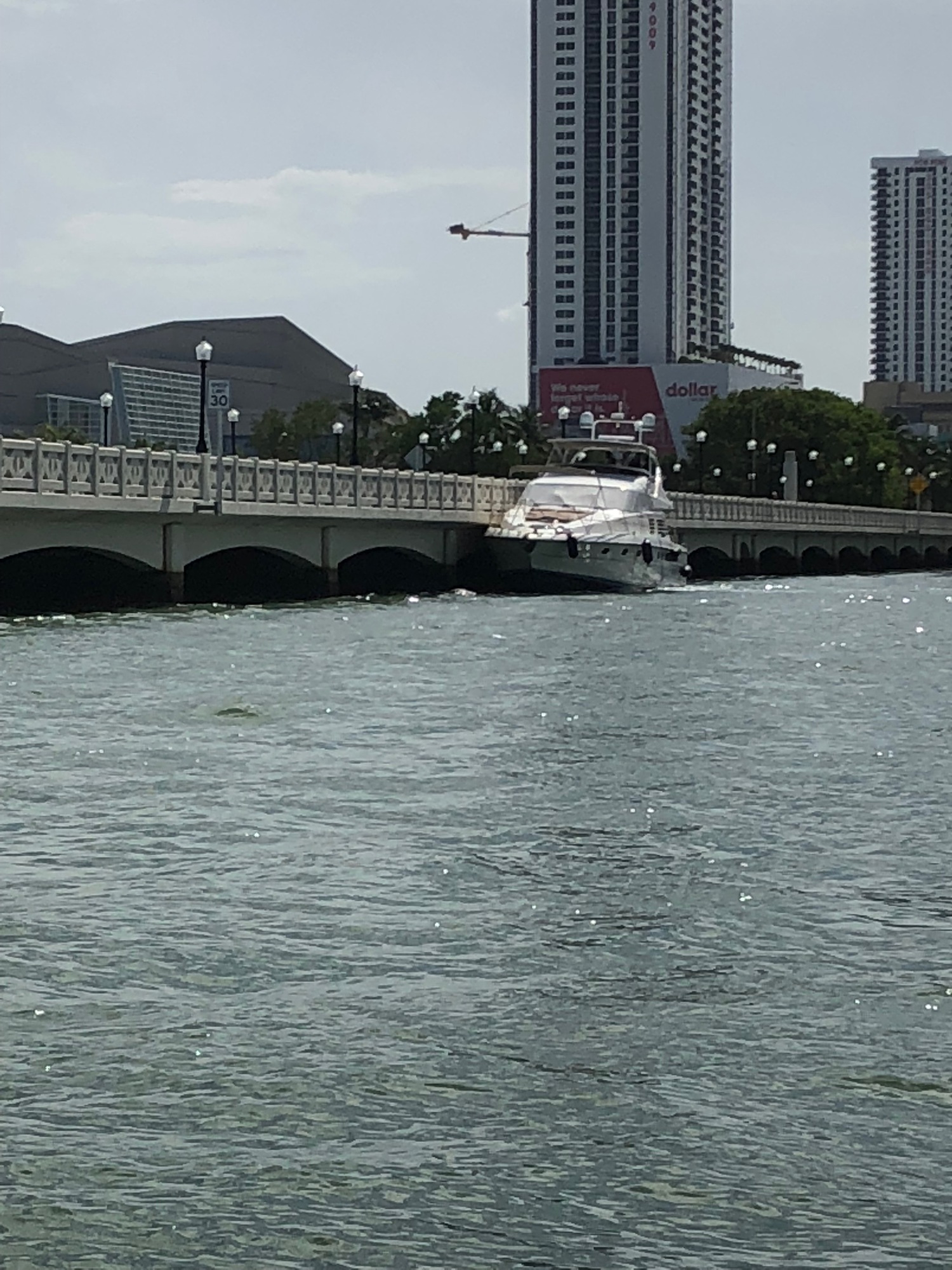 Coast Guard terminates yacht voyage for multiple violations, including illegal charter operations, after bridge allision
