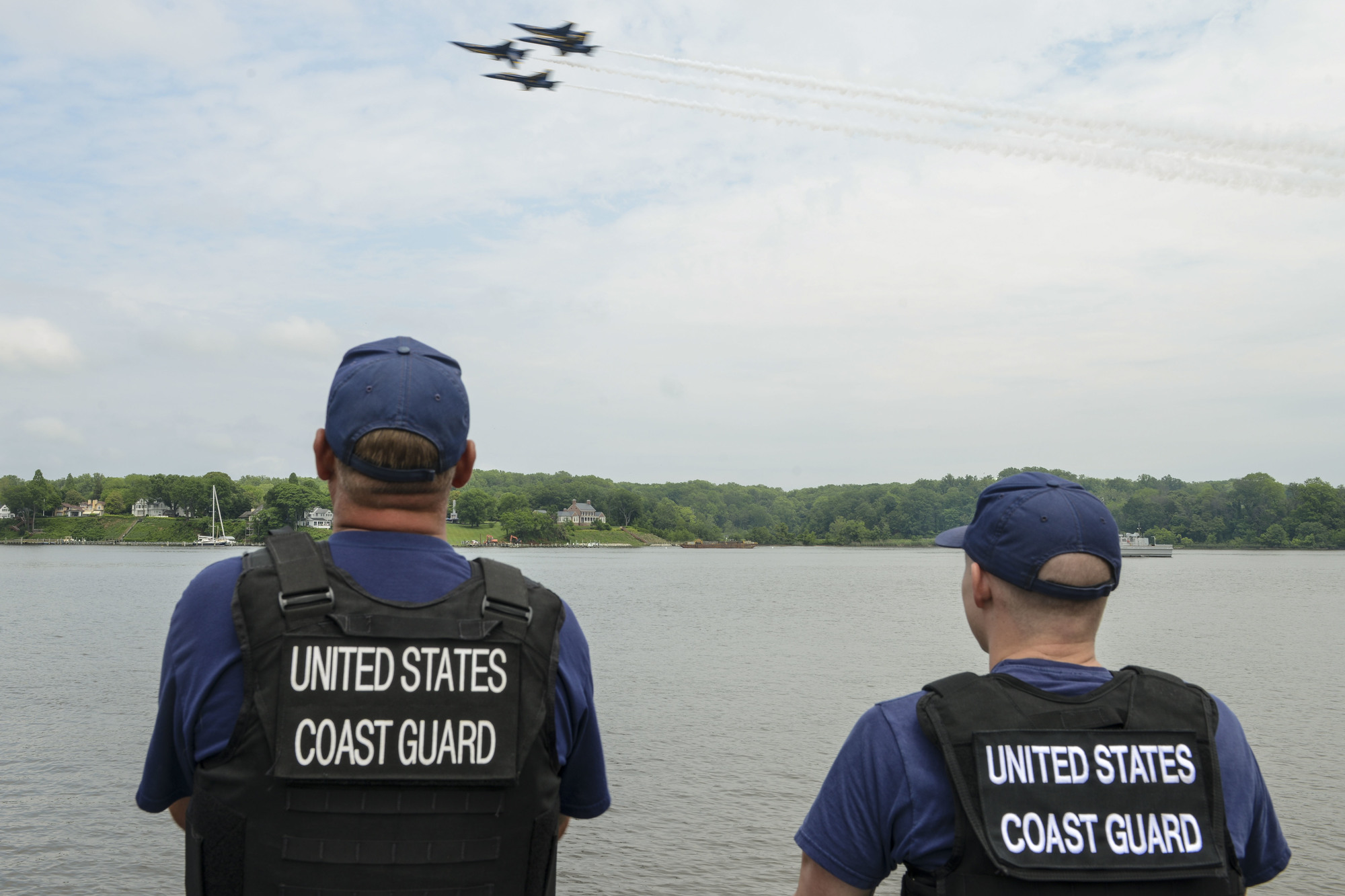Coast Guard enforces Blue Angels safety zone