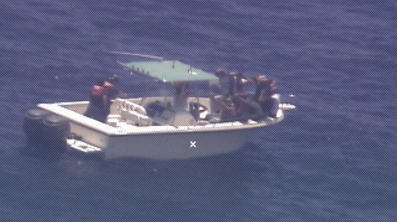 Coast Guard Interdicts 10 Cuban migrants and 2 suspected smugglers 12 miles off Villa Clara Province  