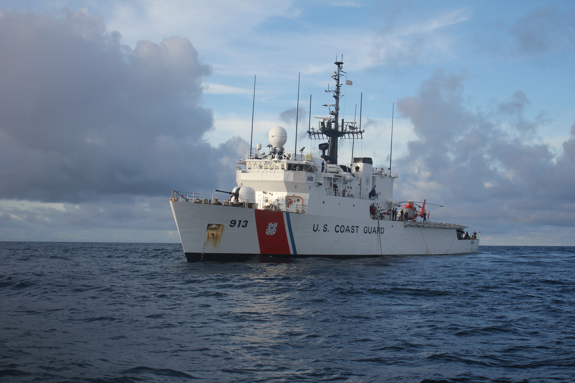 Coast Guard Cutter Mohawk returns after 90-day Eastern Pacific patrol