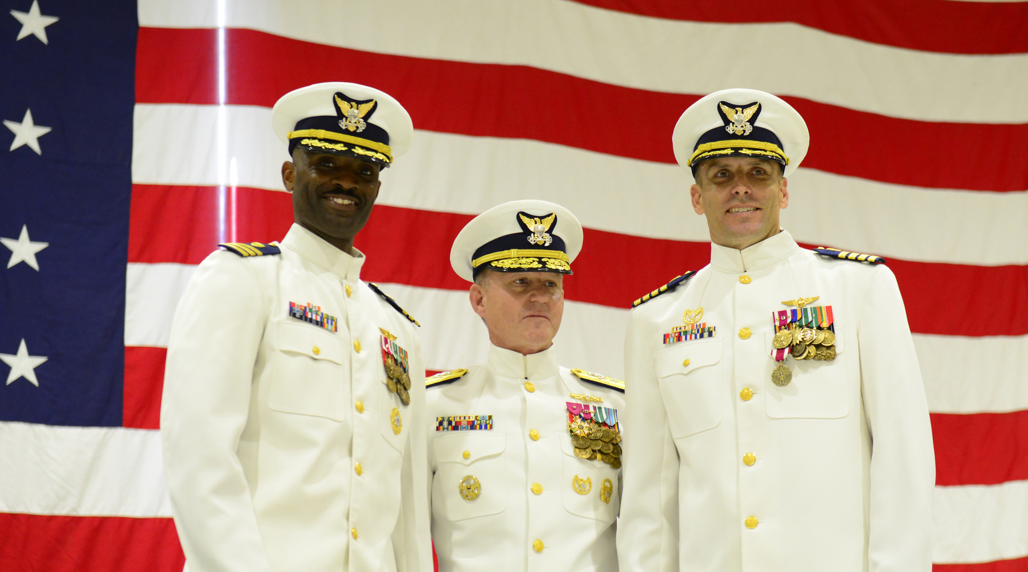 Air Station Houston holds change of command ceremony in Houston, Texas