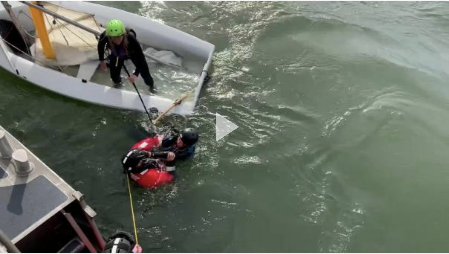 Coast Guard rescues sailors in Tomales Bay