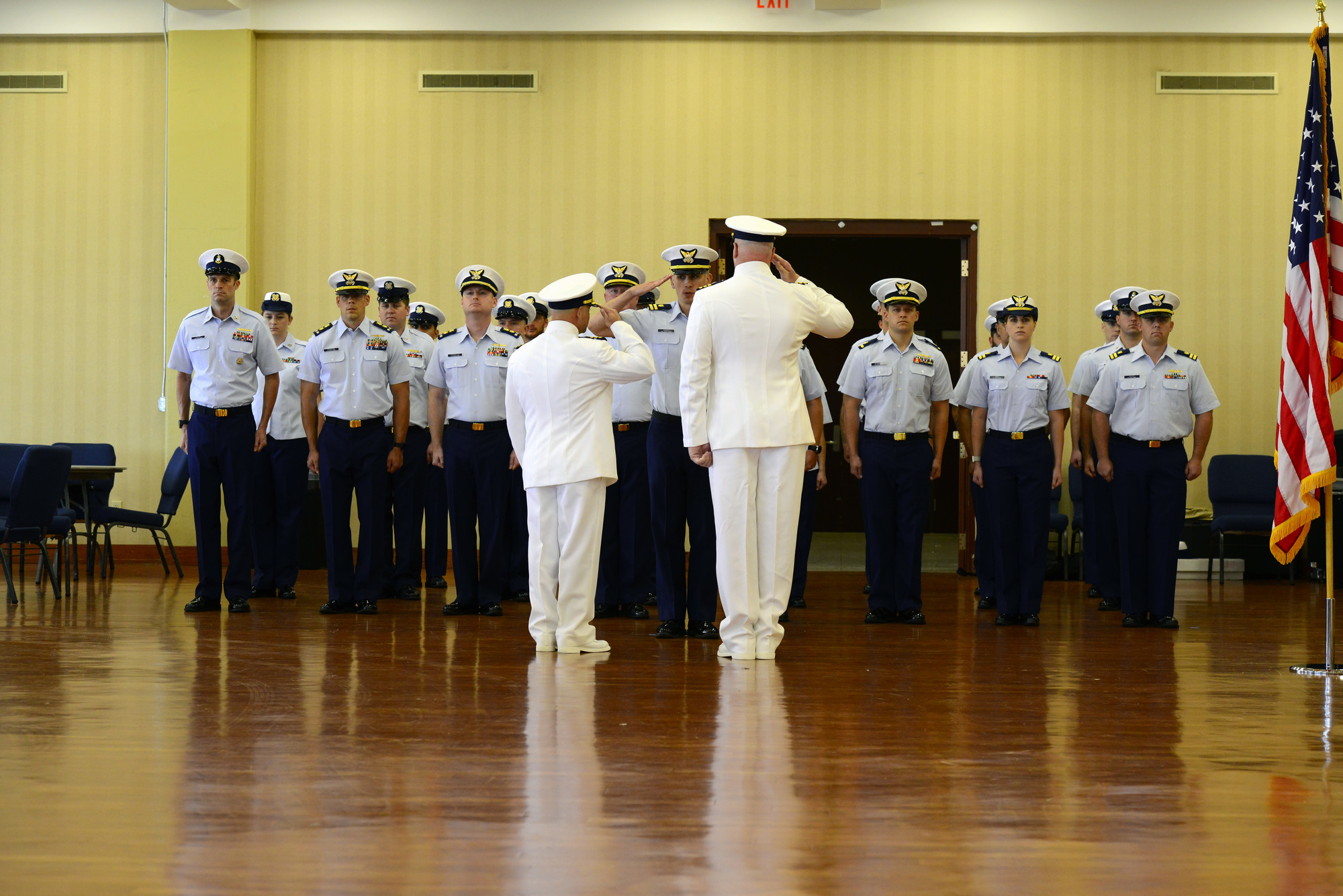 Coast Guard holds change of command ceremony for Marine Safety Unit Lake Charles, Louisiana