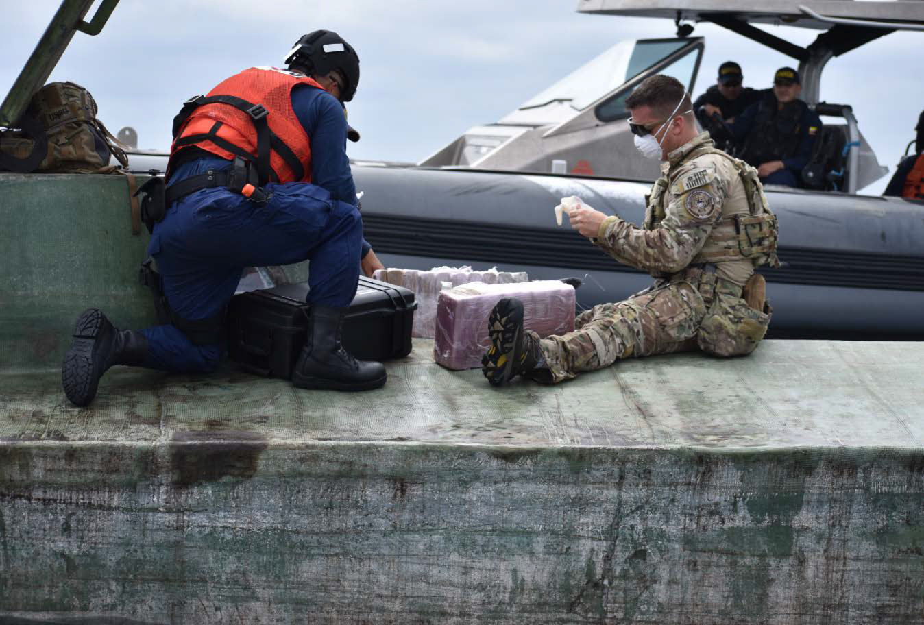 Coast Guard’s newest national security cutter seizes more than 2,100 pounds of cocaine 