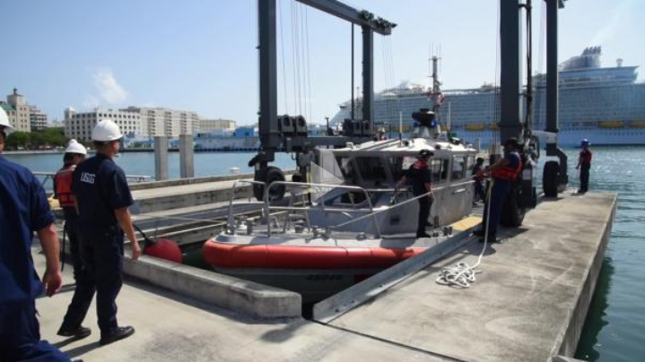 Coast Guard personnel in Puerto Rico prepare for Tropical Storm Dorian