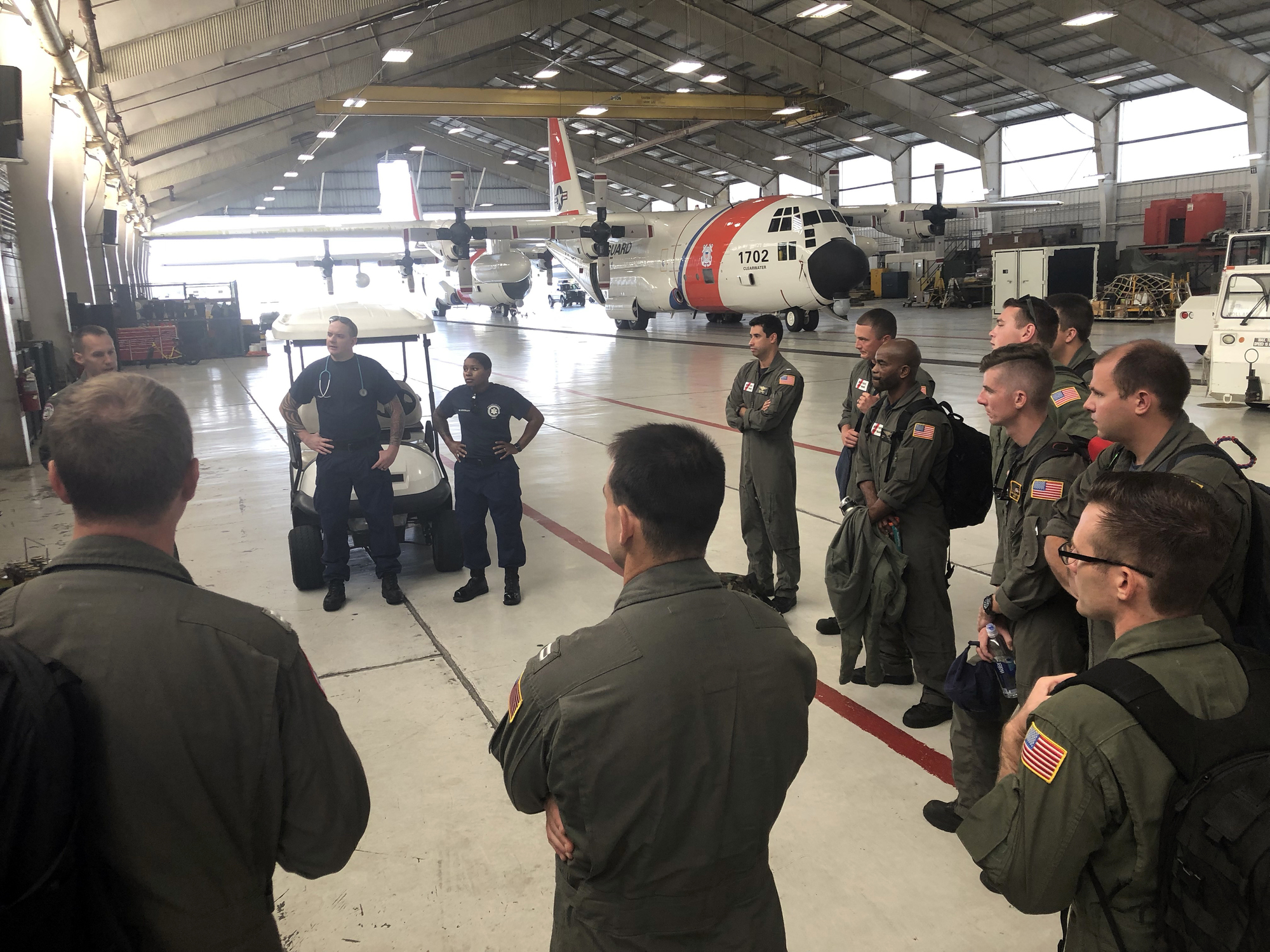 Coast Guard deploys crews from Air Station Clearwater for Hurricane Dorian
