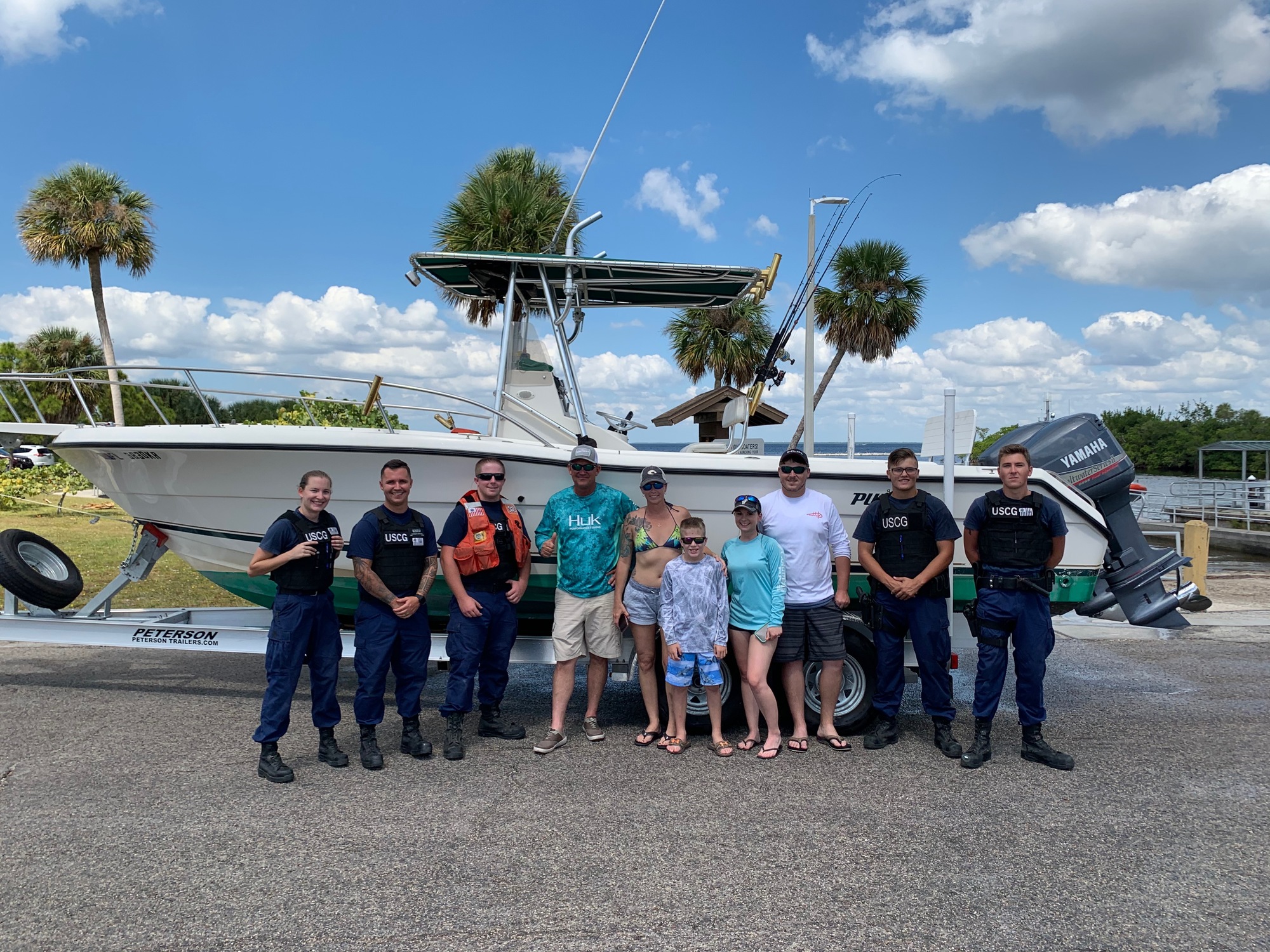 Coast Guard assists five near Tampa Bay Skyway Bridge