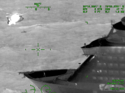 Coast guard Medevacs man from cruise ship