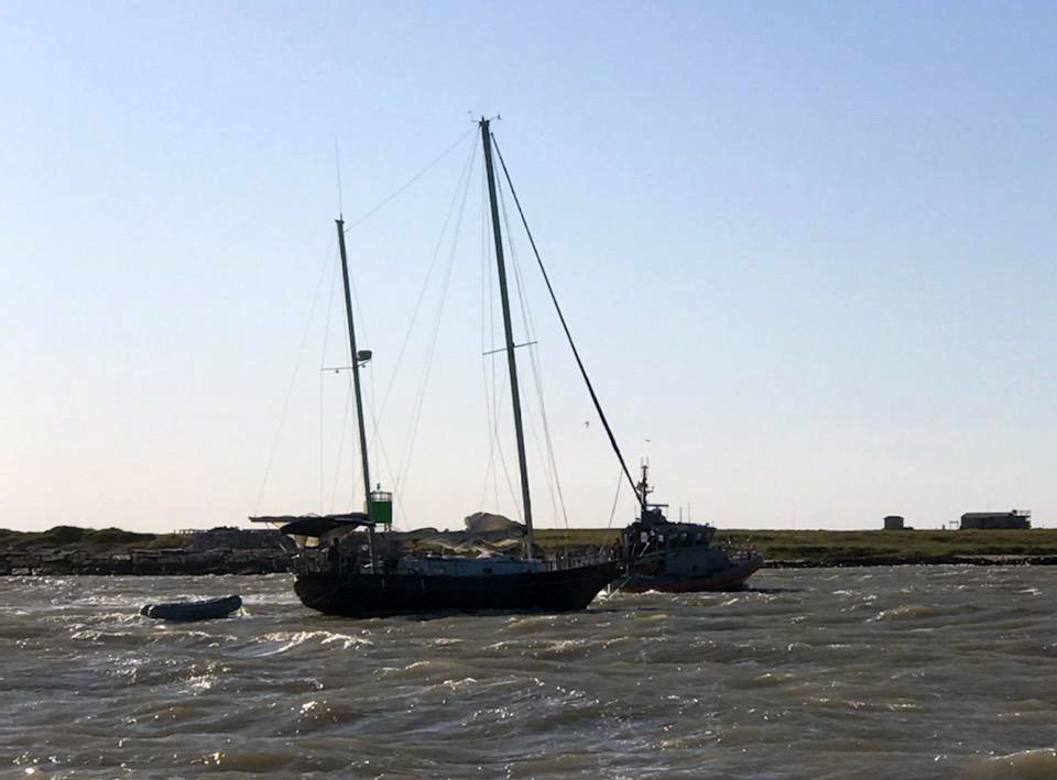 Coast Guard assists disabled sailing vessel near Port O'Connor, Texas