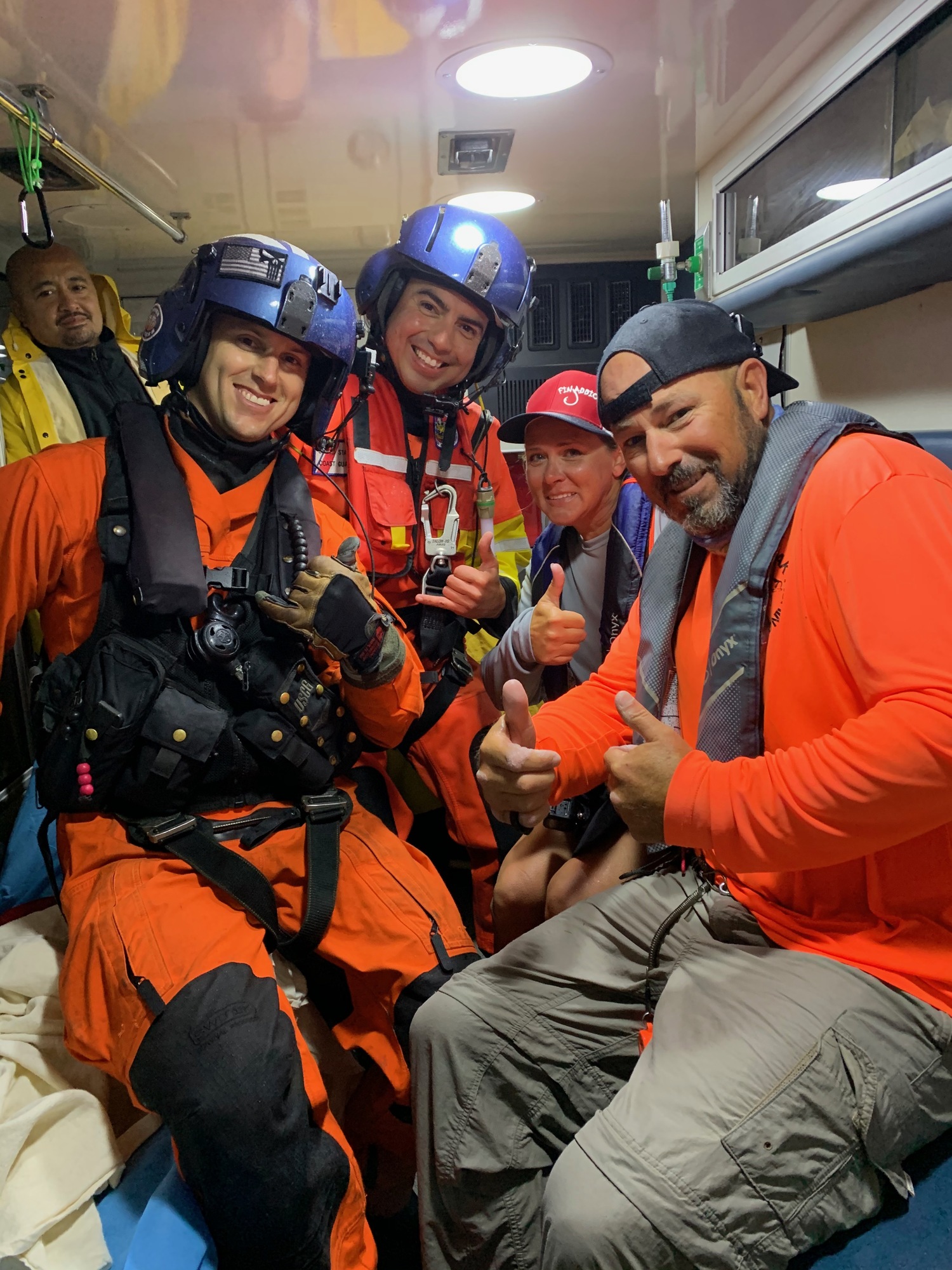Coast Guard assists 2 kayakers stranded by weather near Rockport, Texas