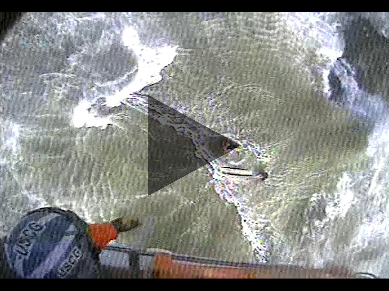 screengrab of rescue footage