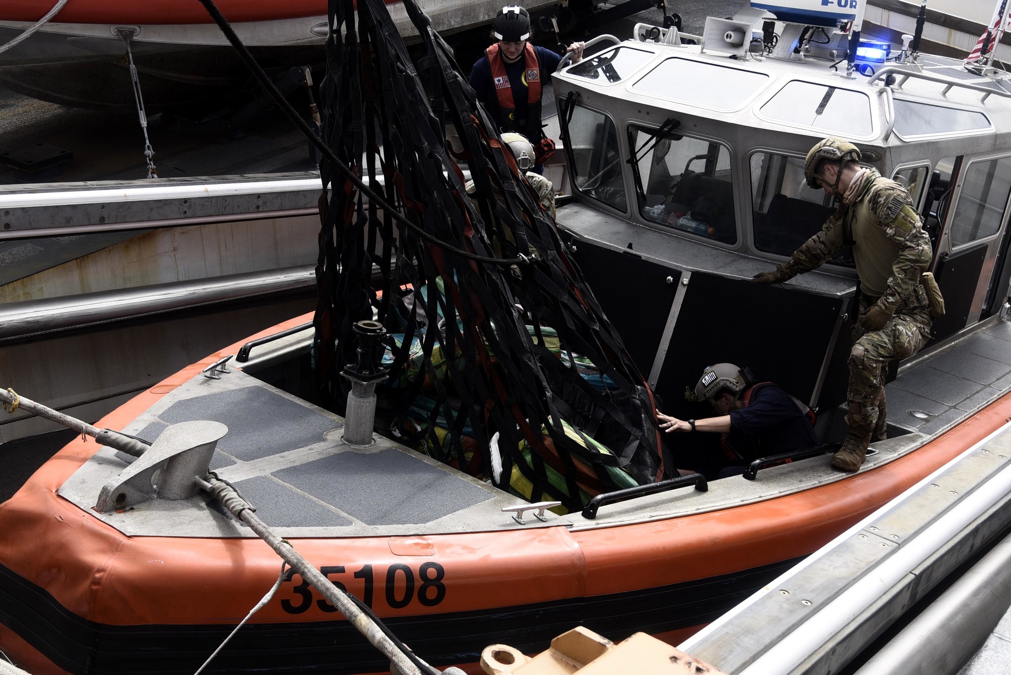Coast Guard Cutter Bertholf crews interdict suspected drug-smuggling vessel in Eastern Pacific Ocean