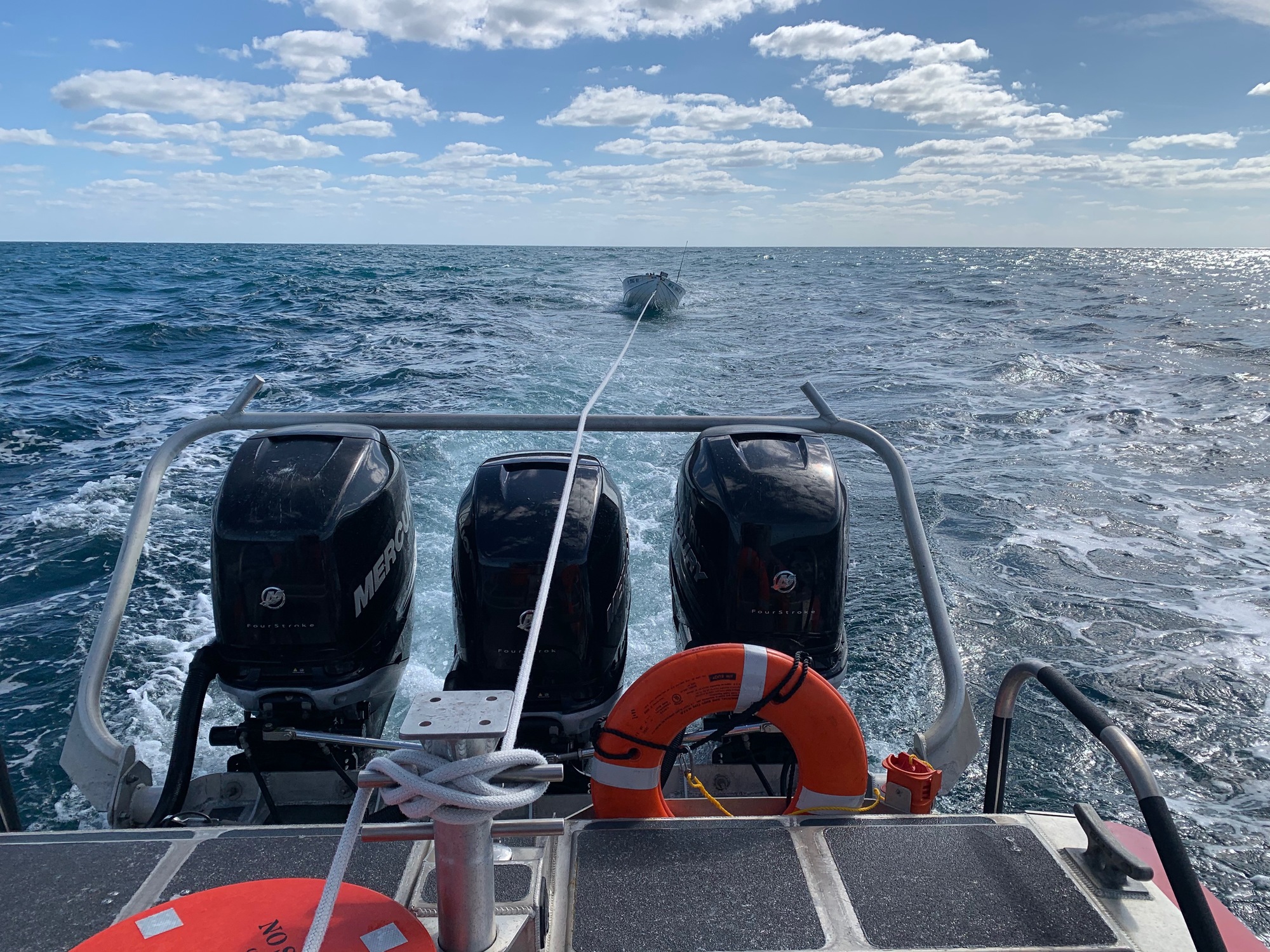 Coast Guard rescues overdue boater 9 miles southeast of Fort Pierce