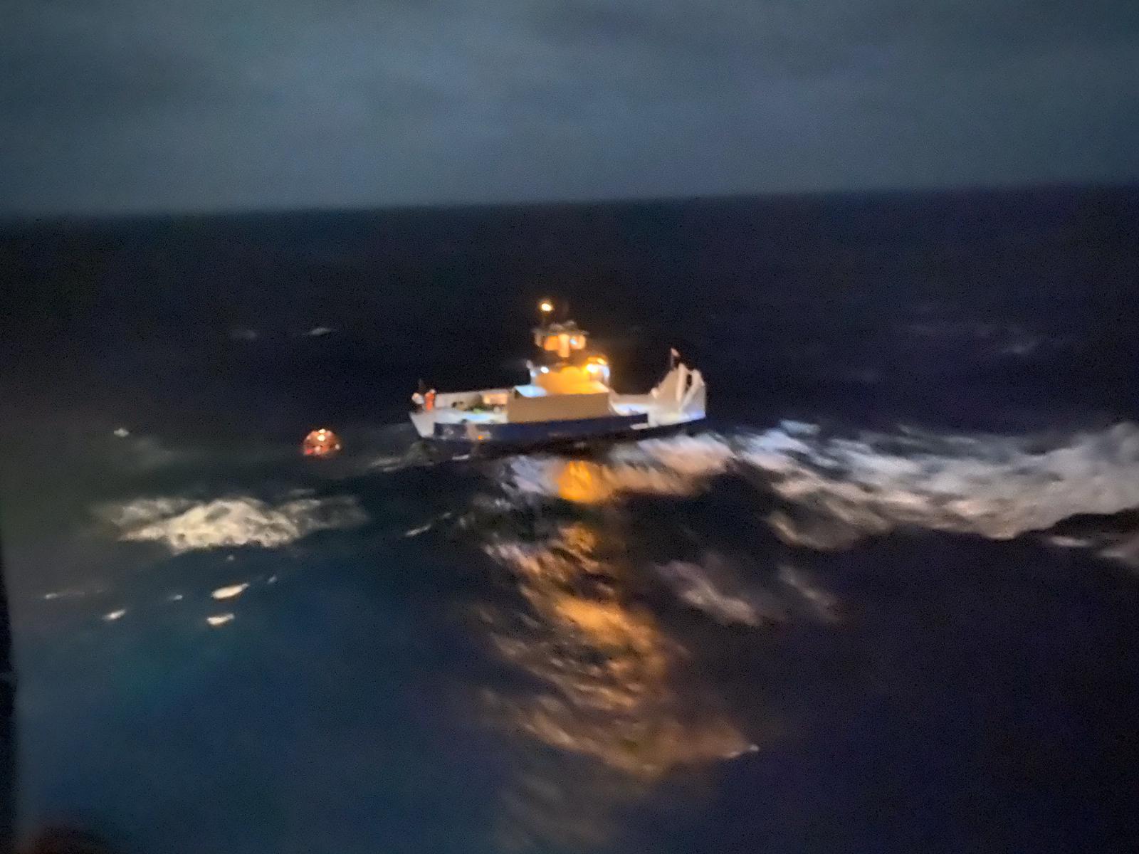 Coast Guard rescues 3 from sinking tugboat 6 miles northeast