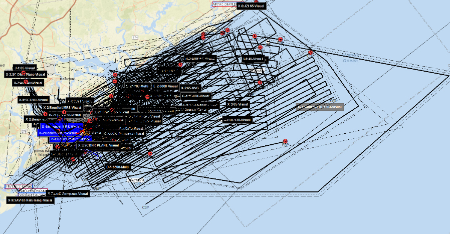 Sector Charleston Search Patterns