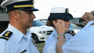 First female Coast Guard gunner's mate master chief speaks about resilience