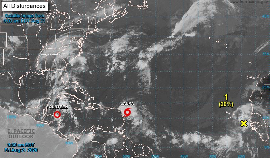 National Hurricane Center Tropical Storm Laura