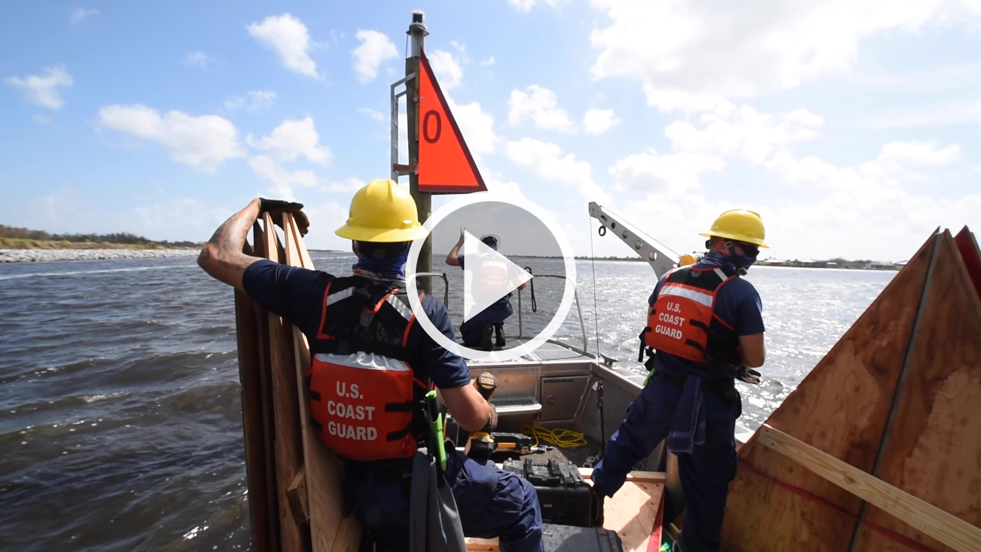 Coast Guard ANT Sabine B-Roll