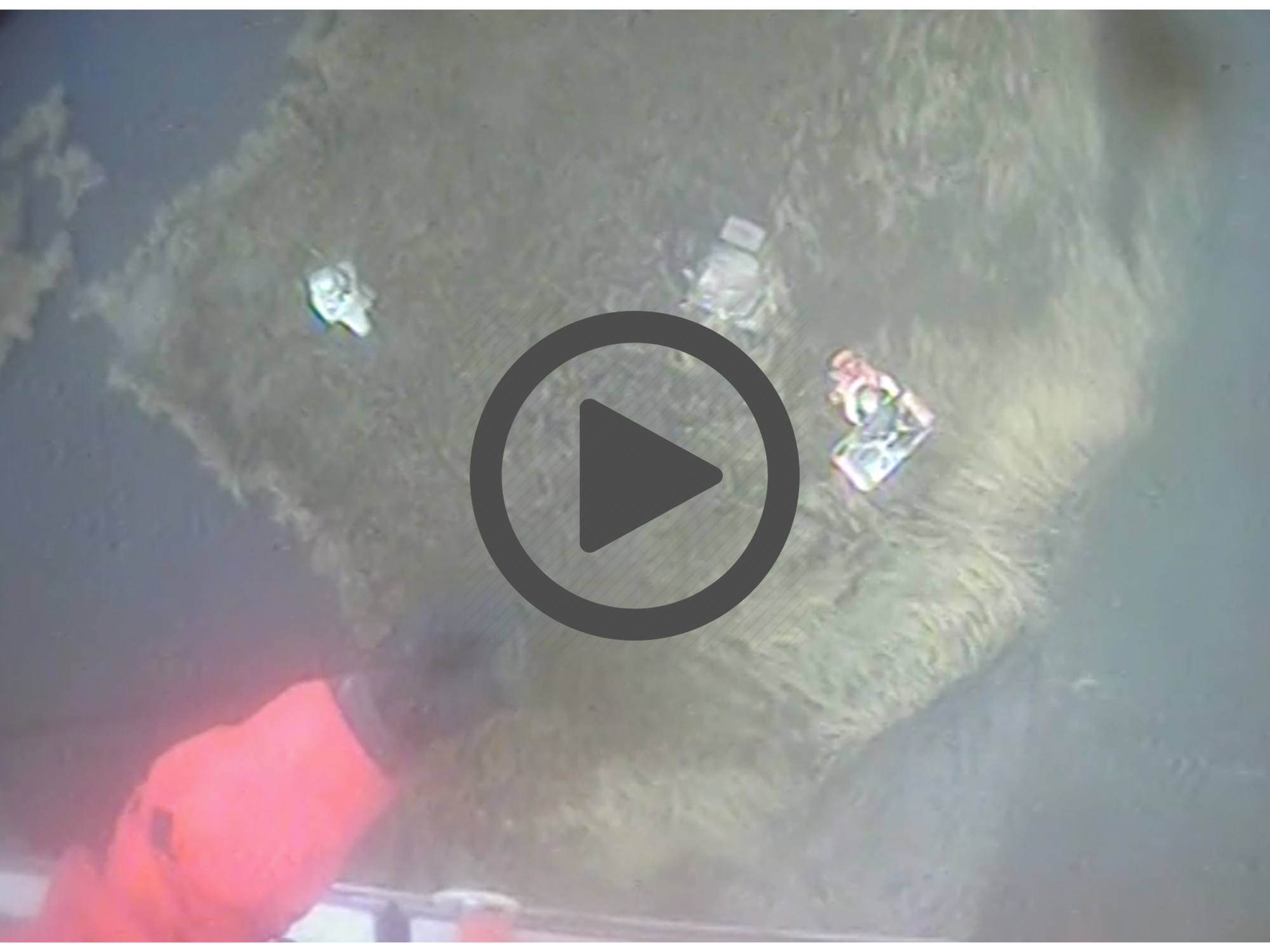 View Video: Coast Guard rescues 2 duck hunters stranded near Little Egg Inlet, NJ